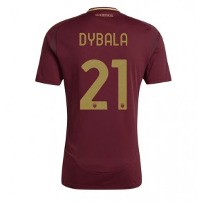 AS Roma Paulo Dybala #21 Domaci Dres 2024-25 Kratak Rukavima